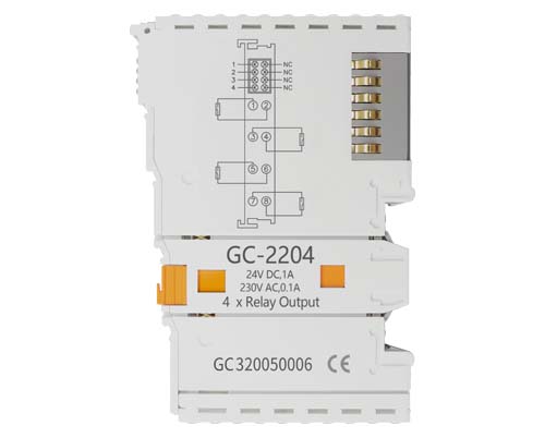 GCAN-2204 4路繼電器輸出模塊